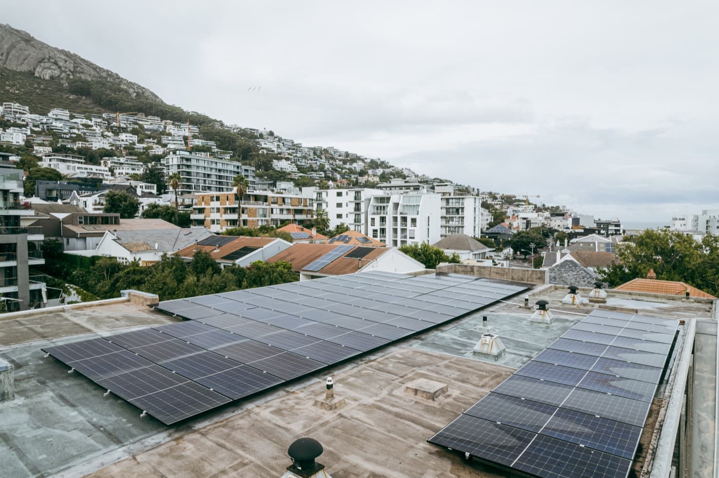 solar array city at Bantry Hills