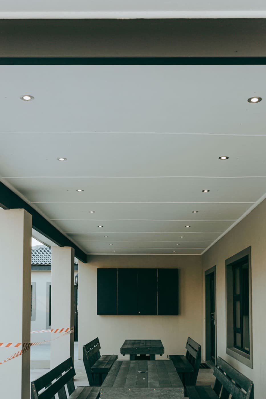 covered area lighting at Cresca Primary School
