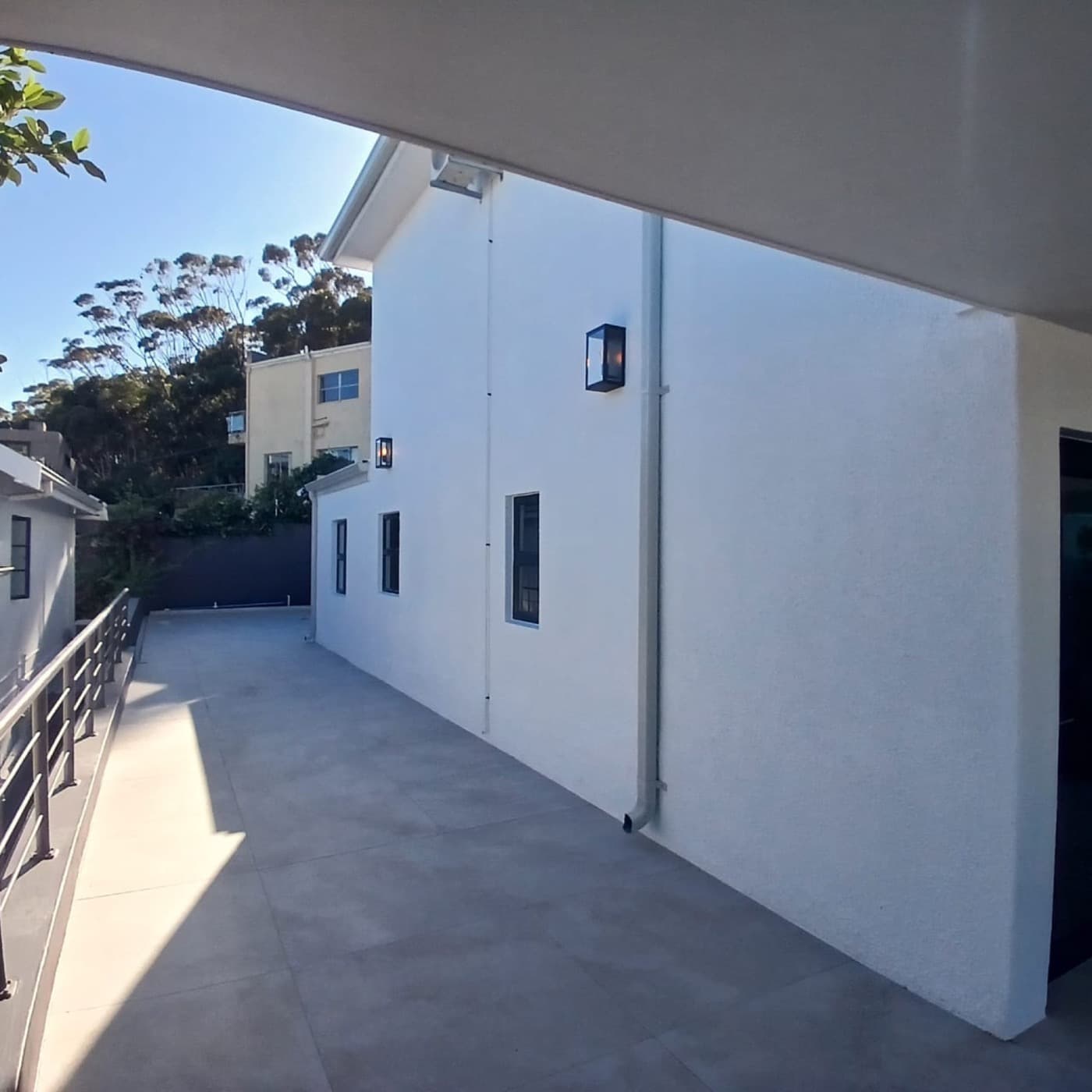 lighting detail at House Fresnaye