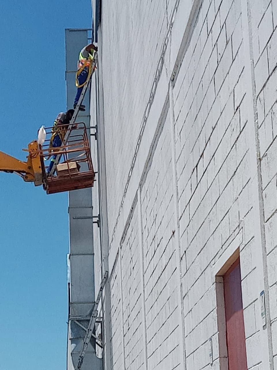 high level cable work at Protea Chemicals