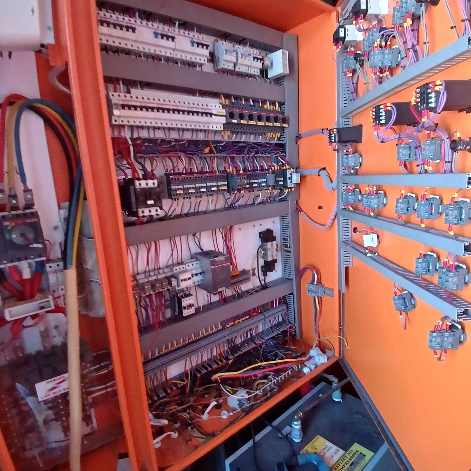 industrial control panel at Protea Chemicals