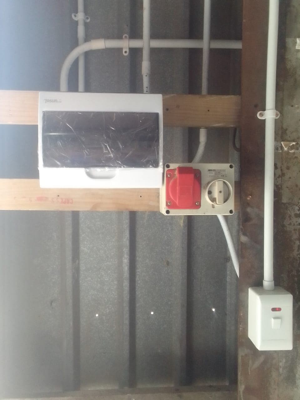 distribution and industrial outlet at Scarab Energy