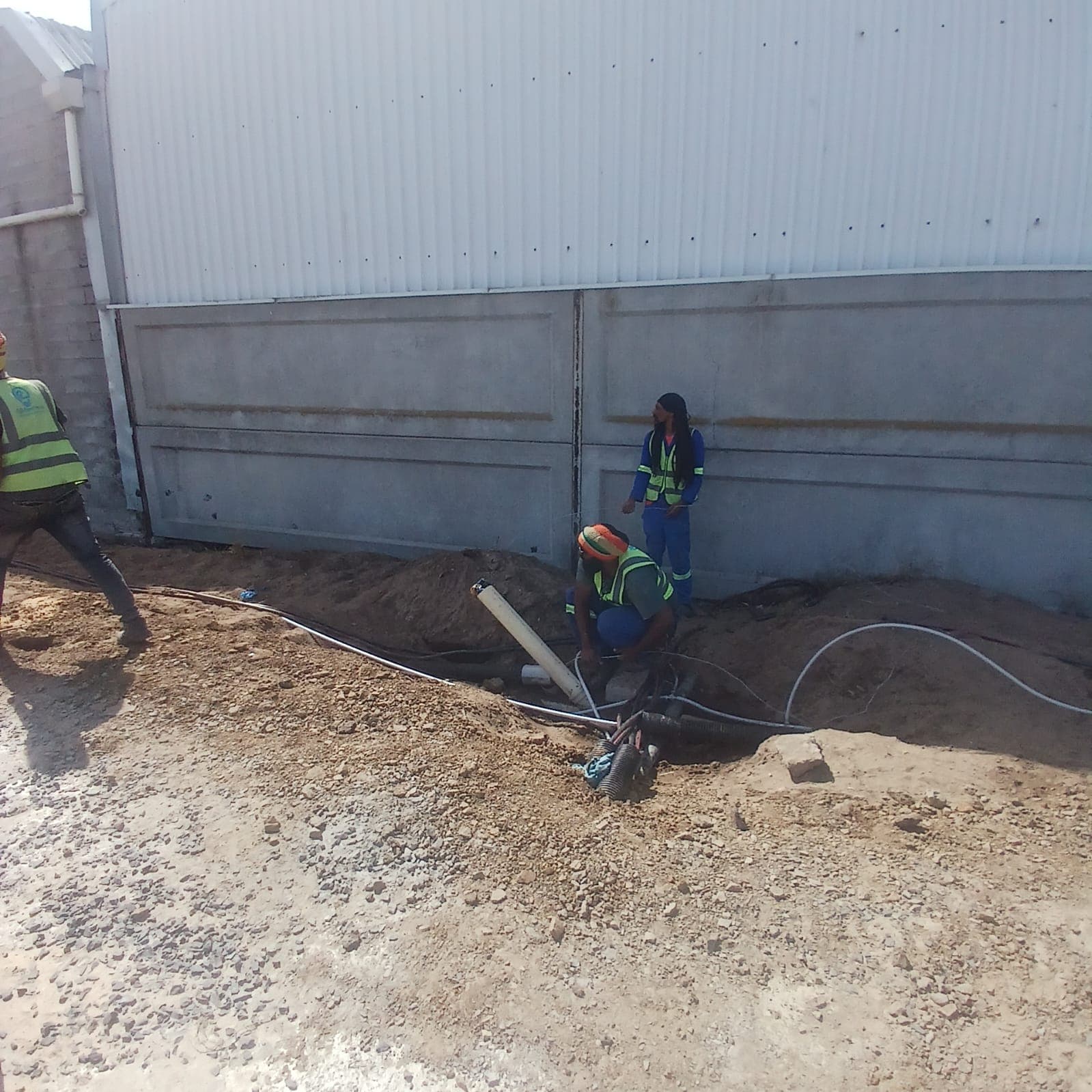 underground cable routing at Scarab Energy