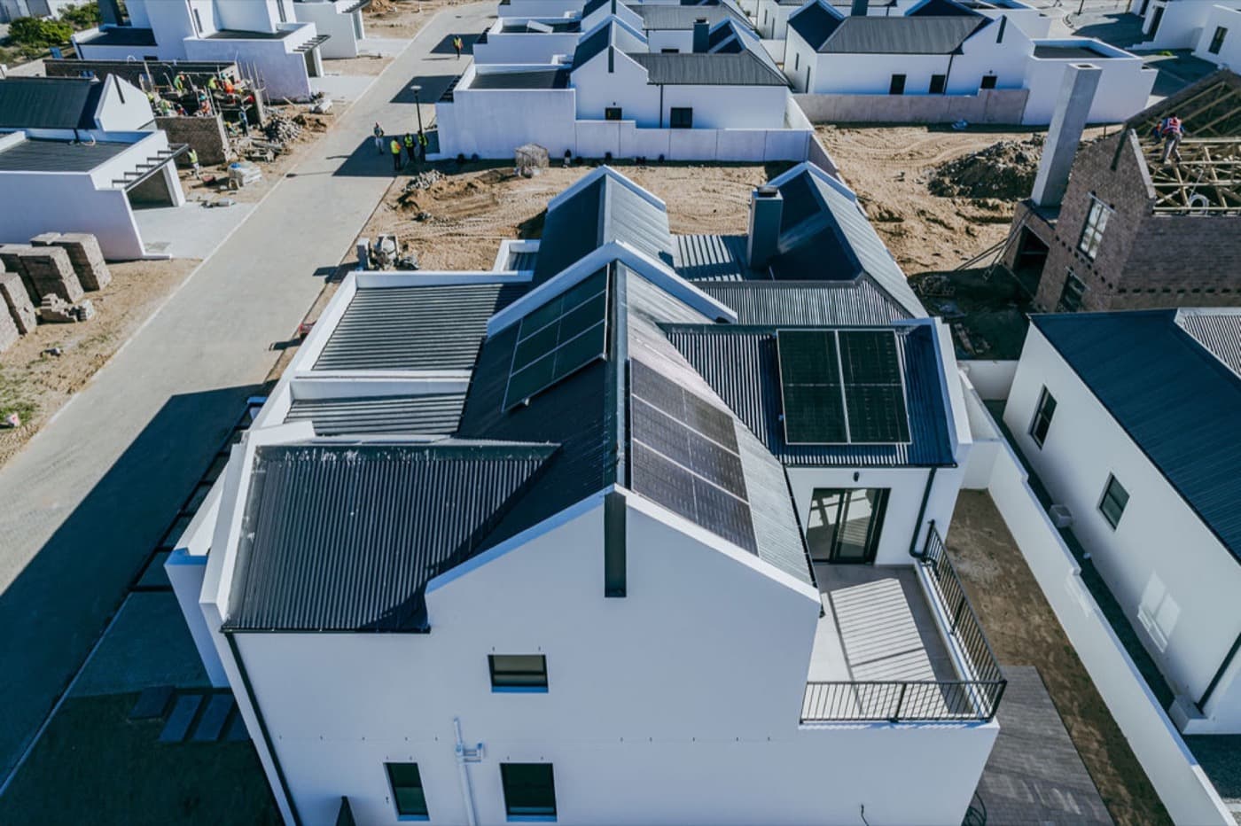 solar home at Spartikus Estate
